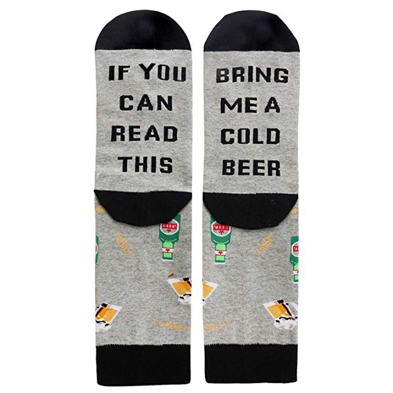 IF YOU CAN READ THIS Winter Socks Socks Novelty Socks